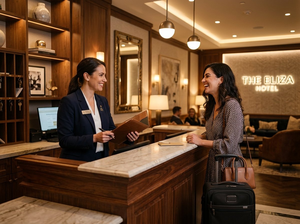 Concierge y recepción de hotel con IA